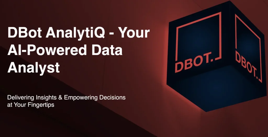 DBot AnalytiQ : AI Powered Data Analyst