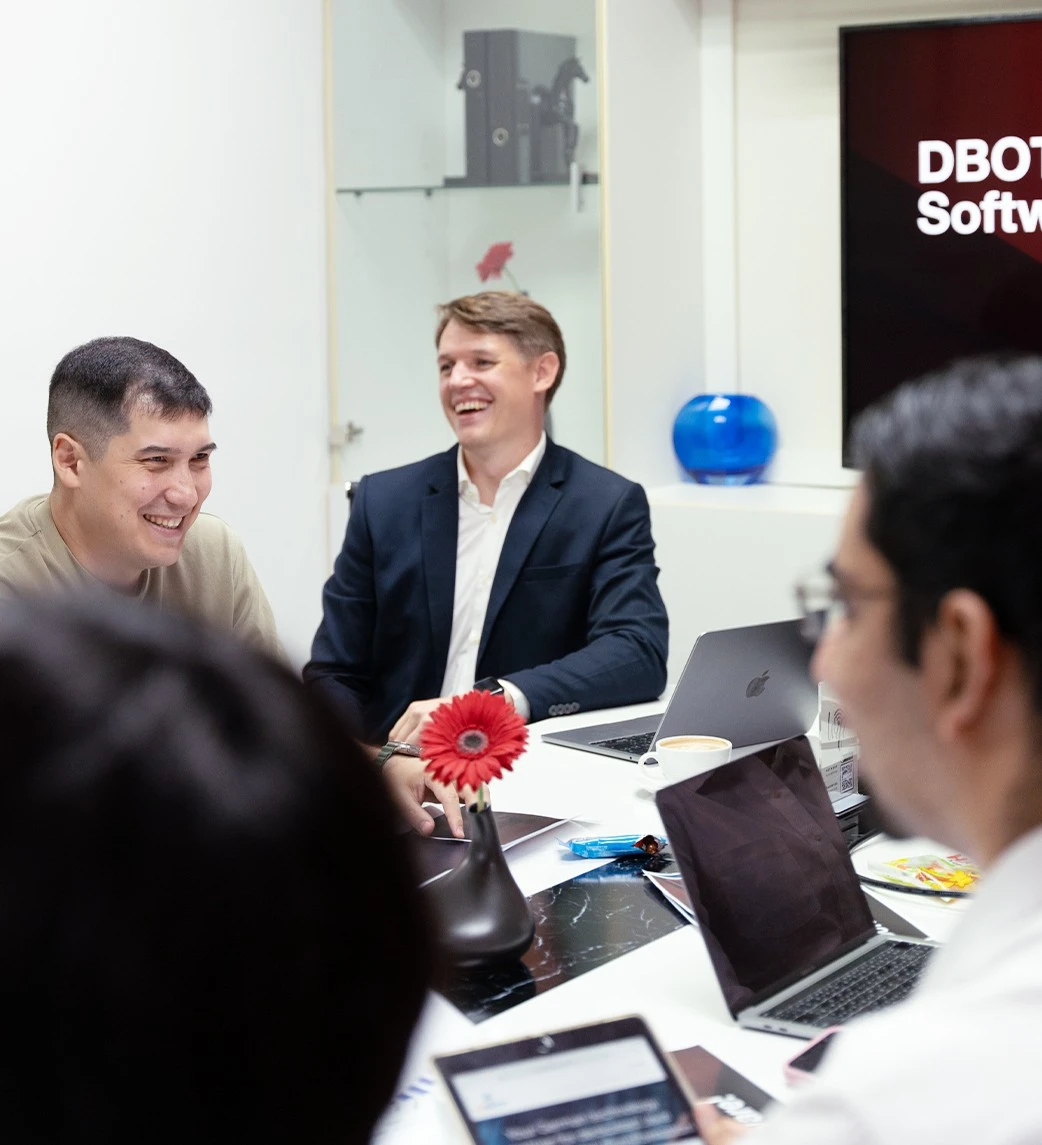 An Internal meeting at DBot