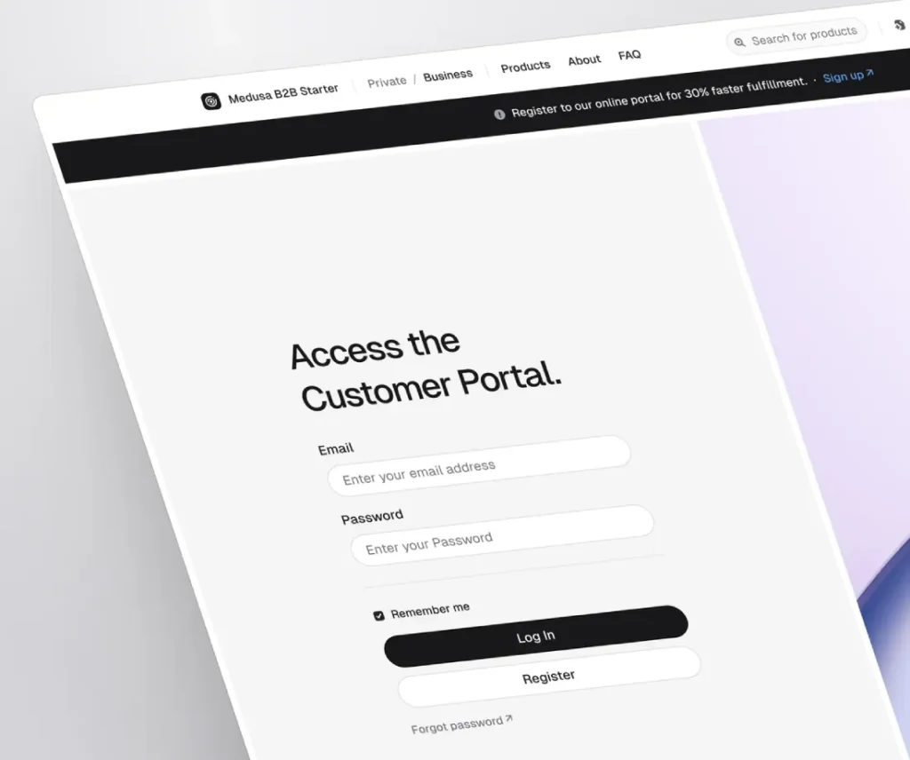 Custom Medusa E-commerce Development